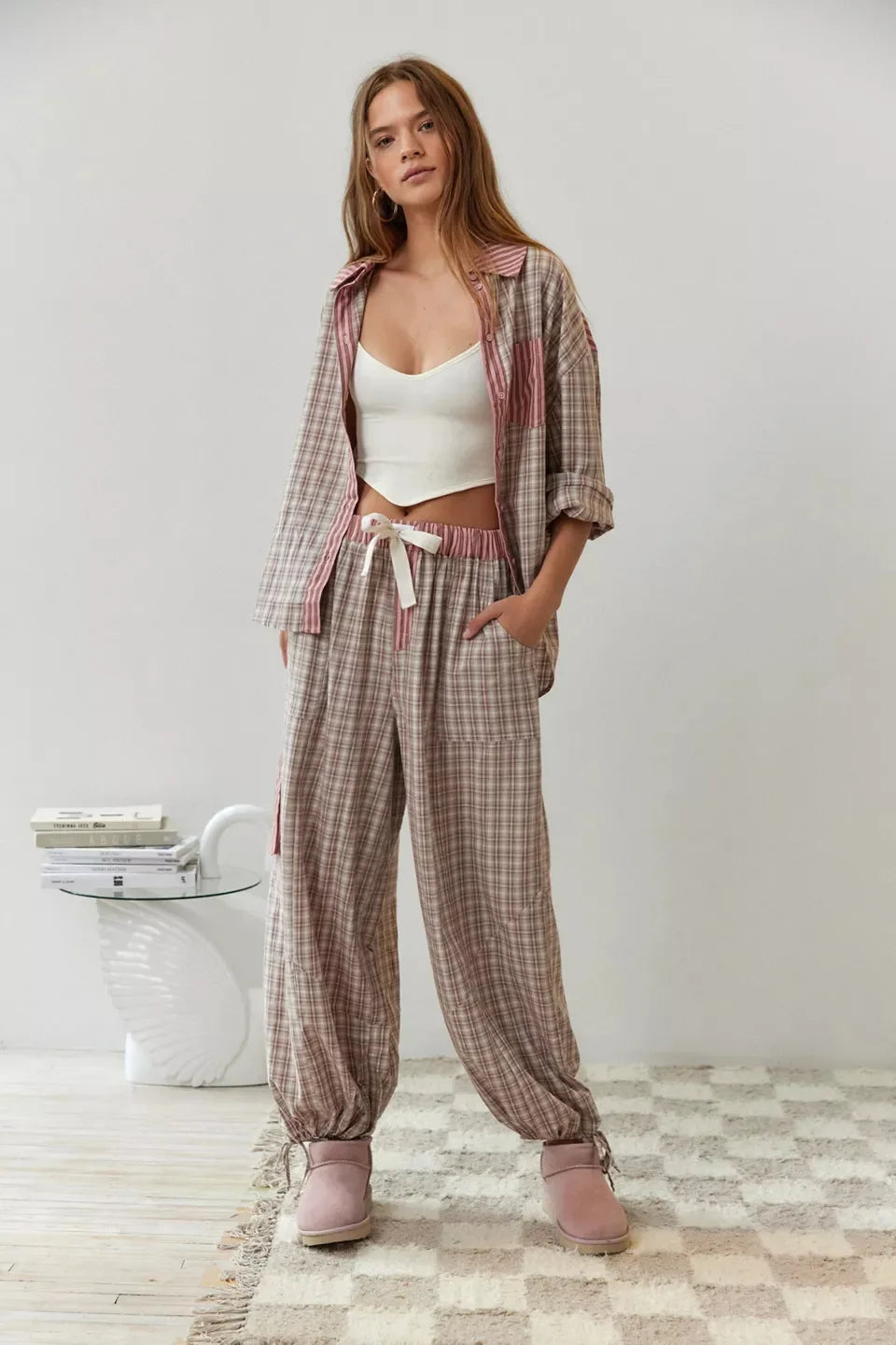 GINA | CONJUNTO DE PIJAMA CÓMODO