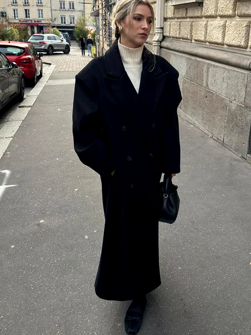 Juna | Abrigo oversized largo