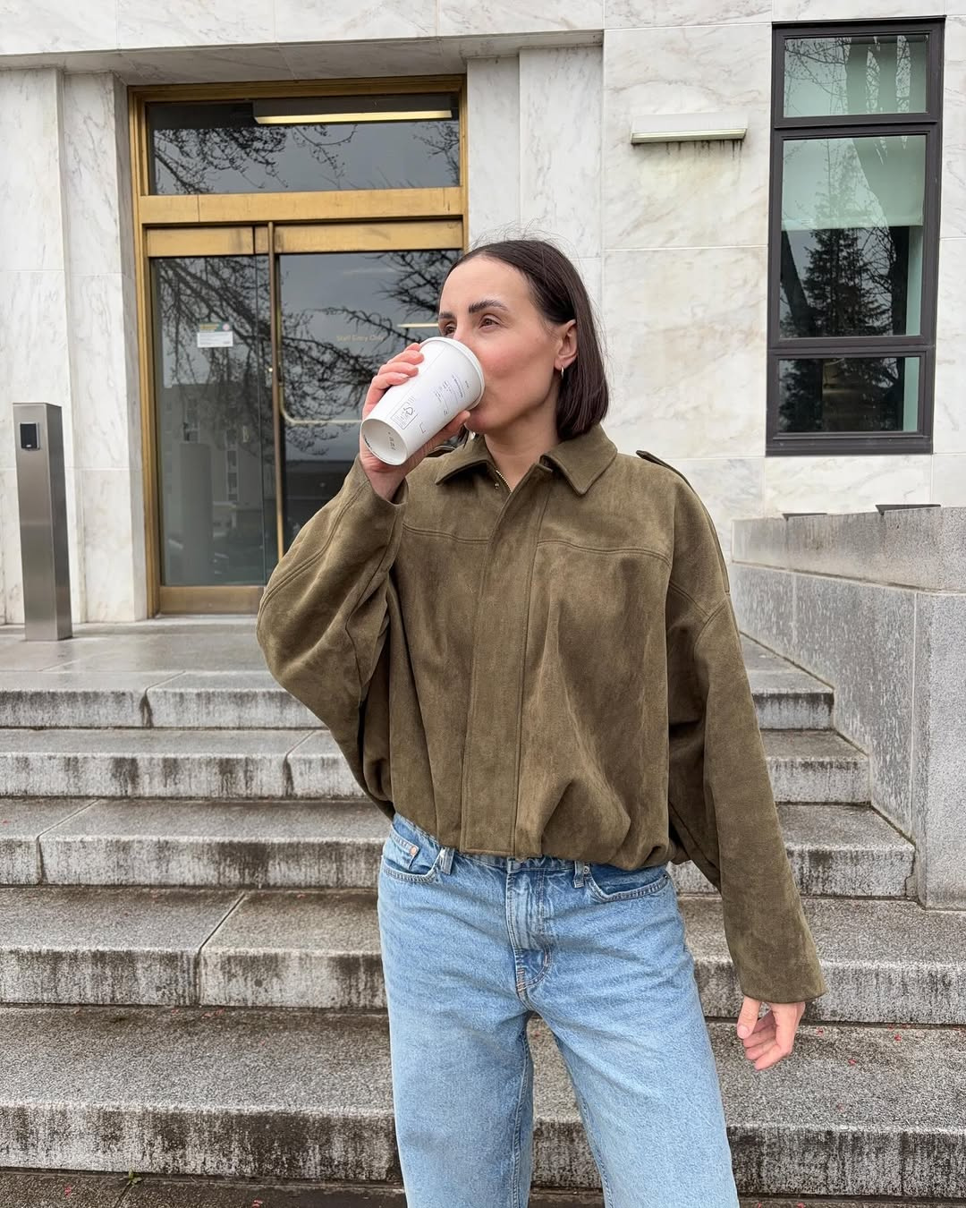 Fabiane | Chaqueta Oversize de Ante para Mujeres – Cálida y Elegante