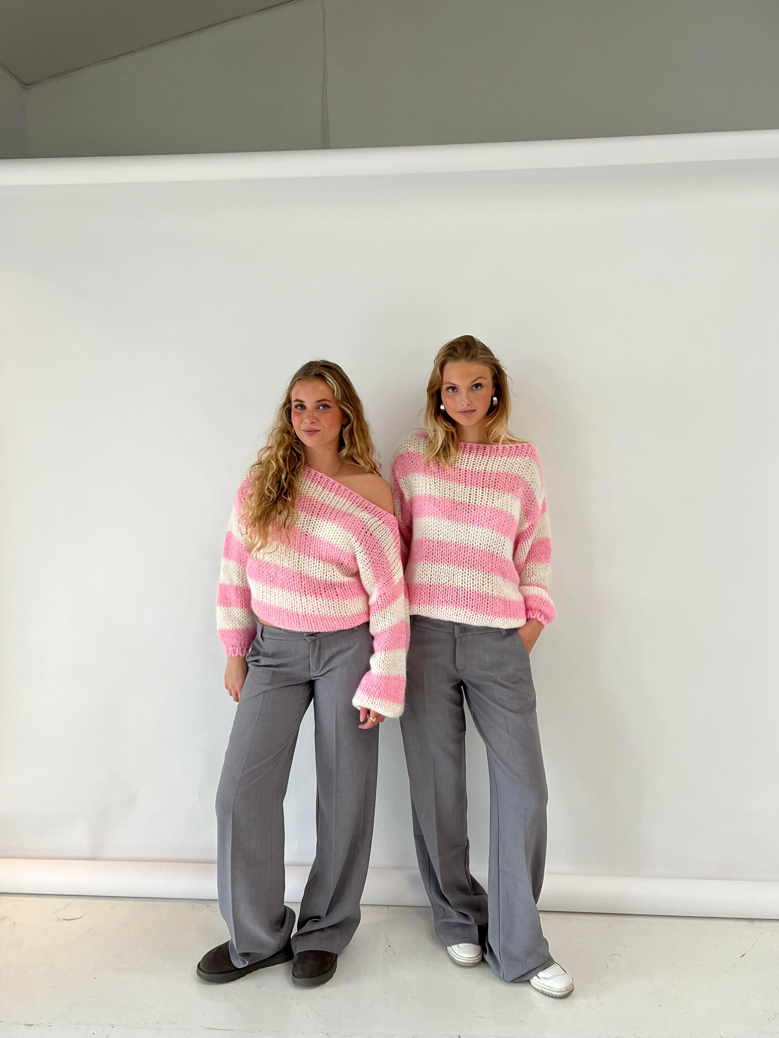 Evelina - Jersey Rayado Tricotado