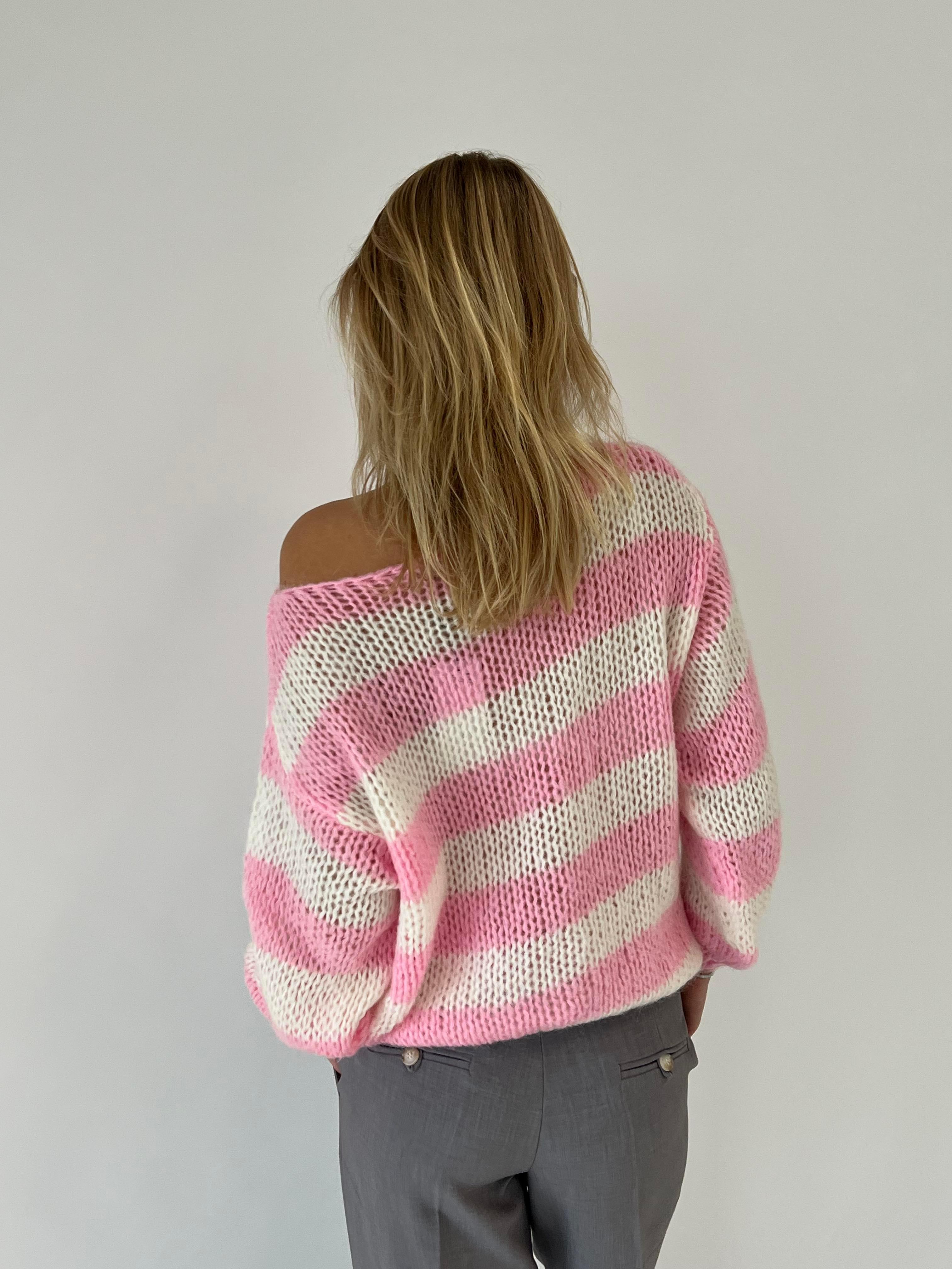 Evelina - Jersey Rayado Tricotado