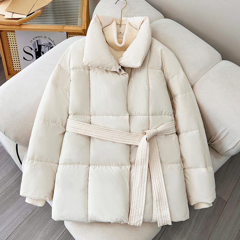 Asia - Chaqueta Puffer Con Cinturón