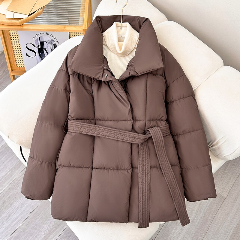 Asia - Chaqueta Puffer Con Cinturón