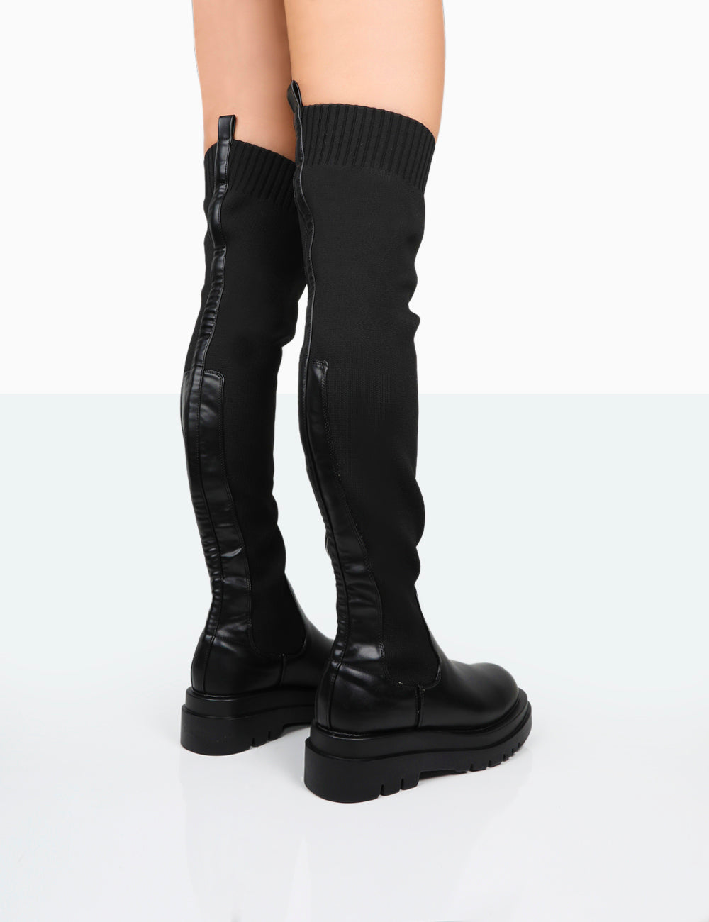 Anna - Botas de Calcetín por Encima de la Rodilla