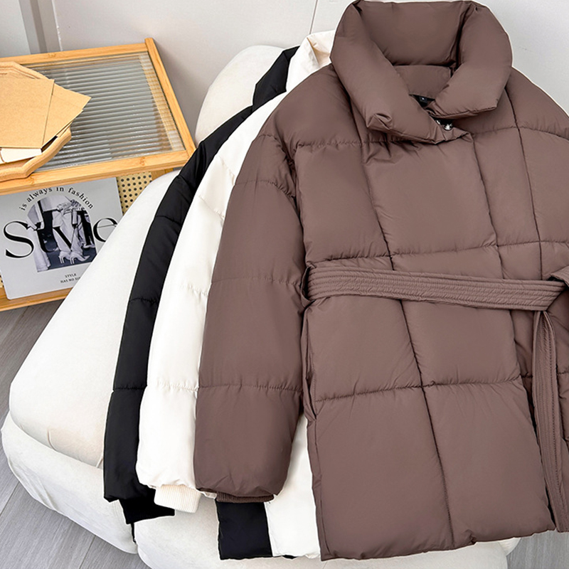 Asia - Chaqueta Puffer Con Cinturón
