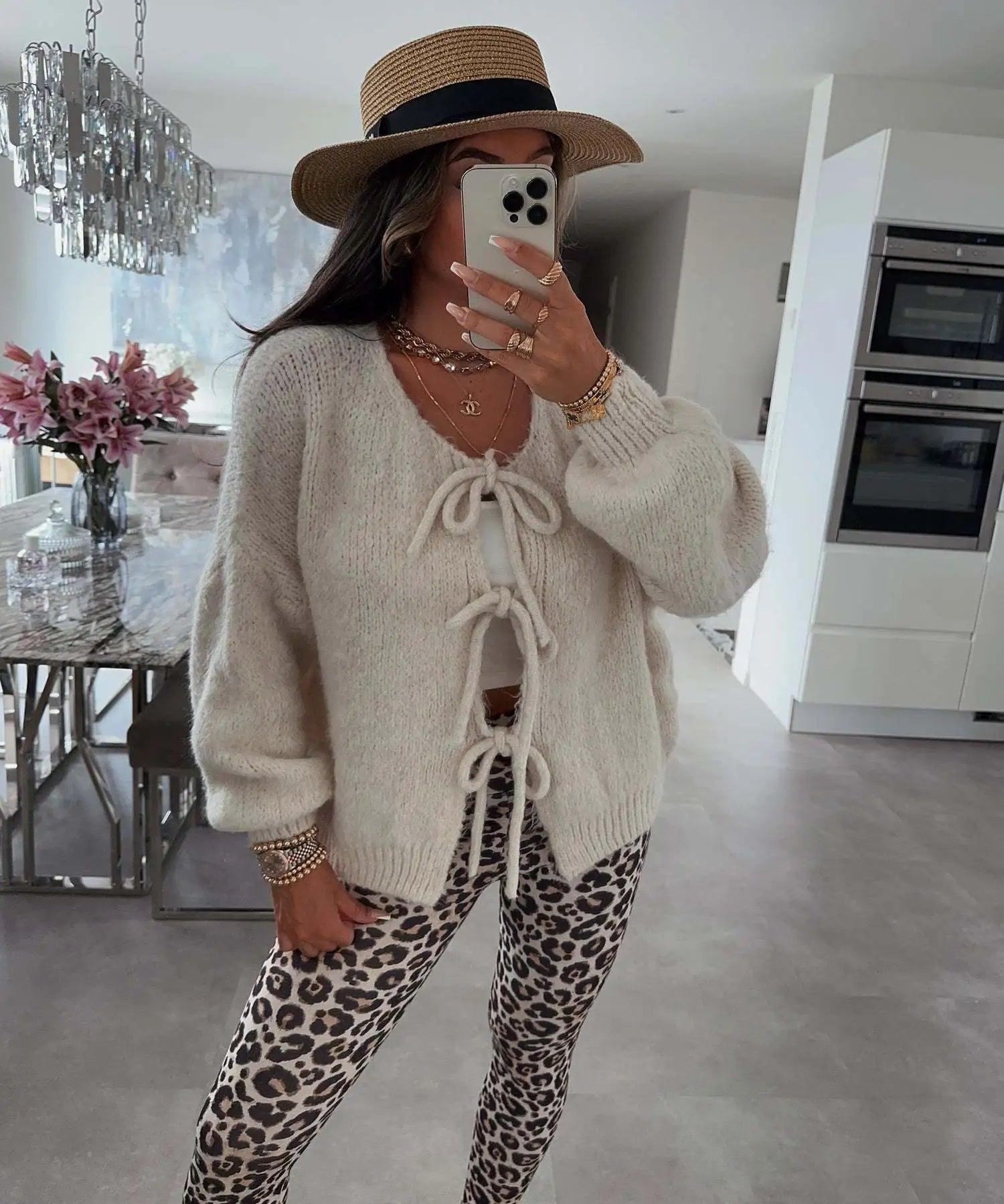 Adriana – Cardigan elegante de otoño