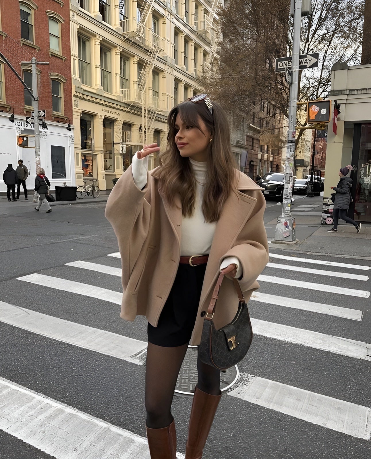 Lizzy | Chaqueta de lana oversized de moda