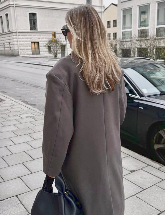 Juna | Abrigo oversized largo