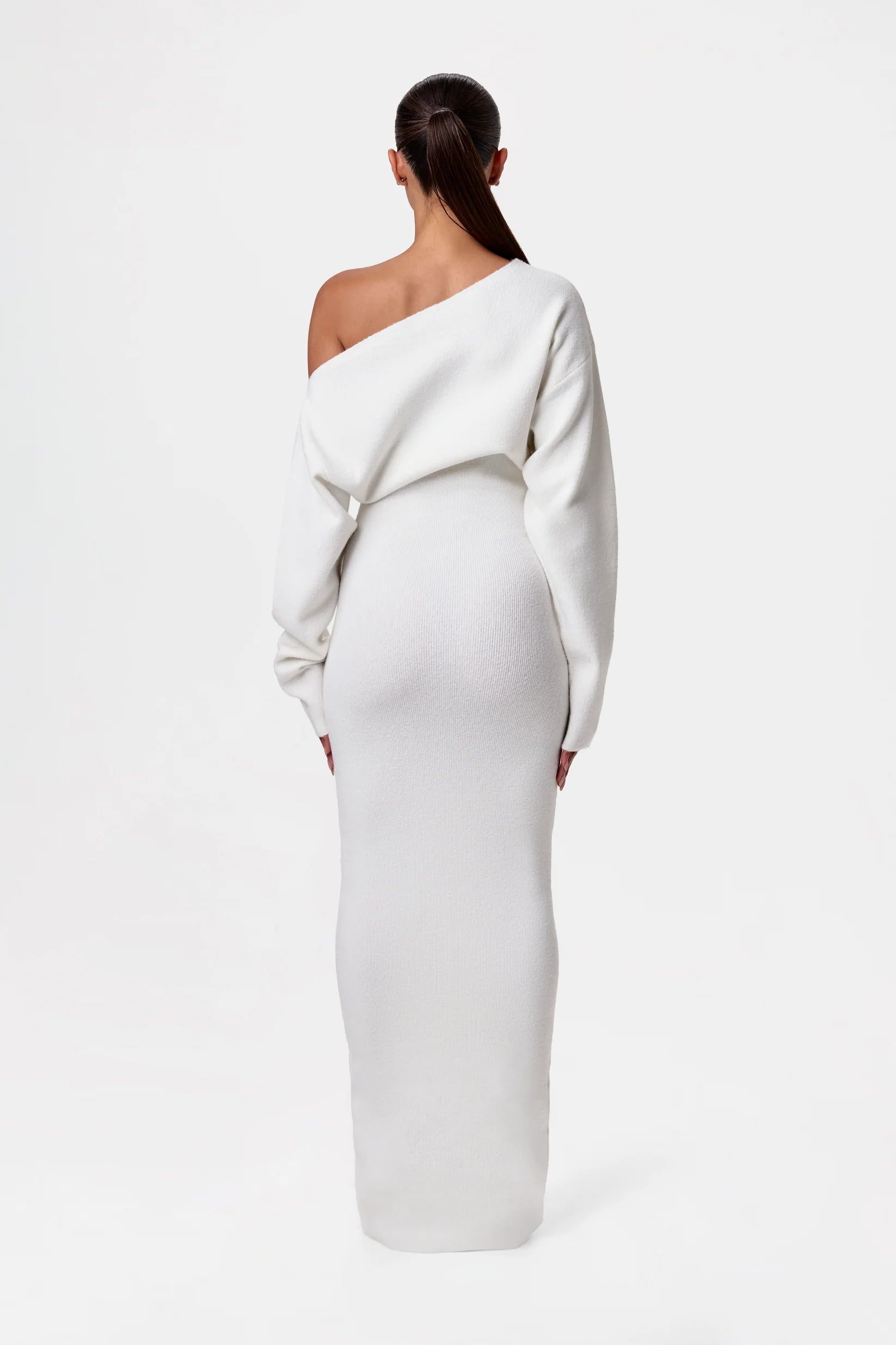 Robe Maxiknit Selma - Épaules Nues