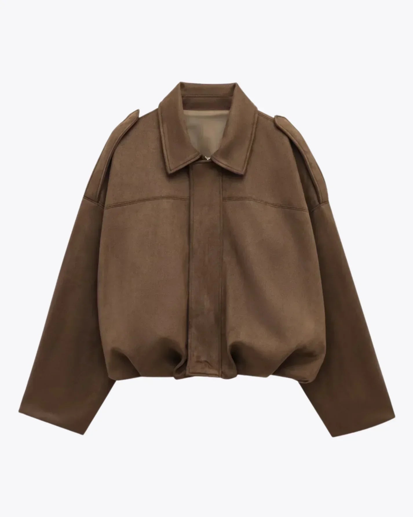 Fabiane | Chaqueta Oversize de Ante para Mujeres – Cálida y Elegante