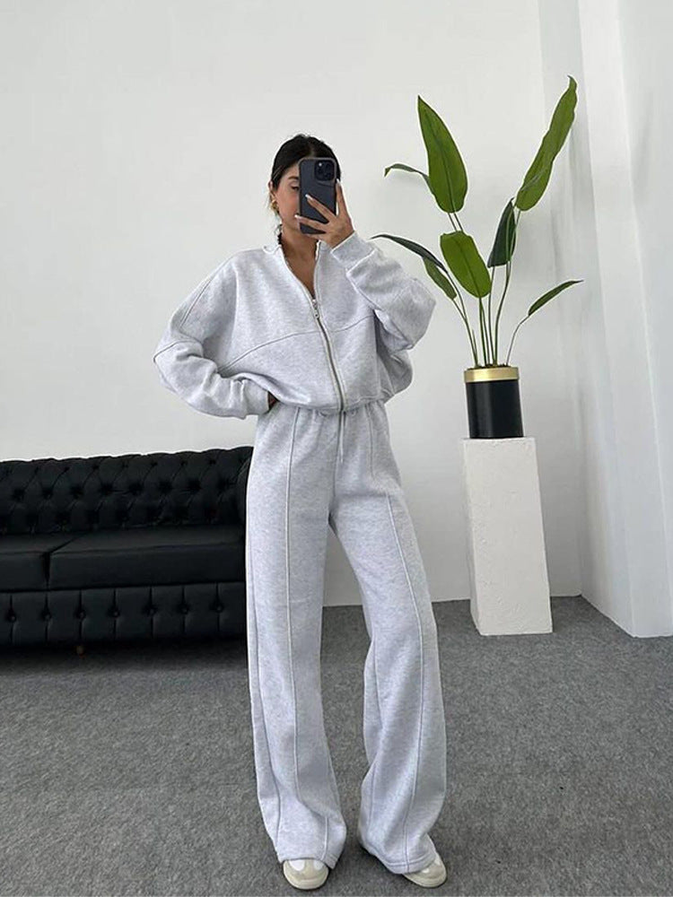 Daimy | Conjunto de Chándal Cómodo para Mujeres - Lujo de Dos Piezas