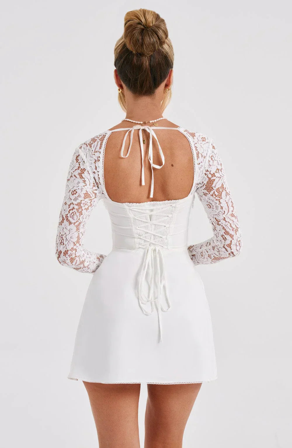 ALIX | VESTIDO CORTO DE ENCAGE