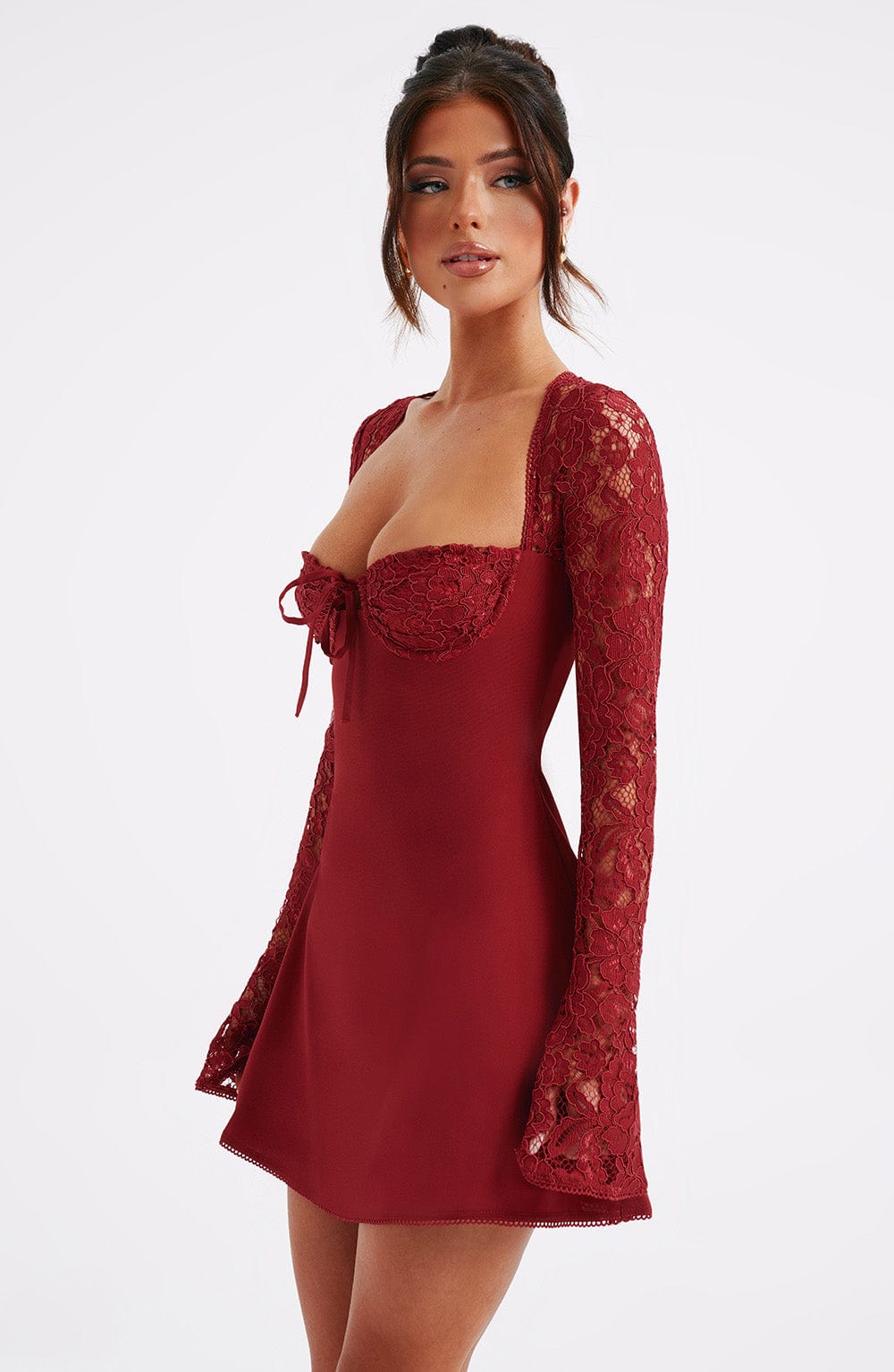 ALIX | VESTIDO CORTO DE ENCAGE
