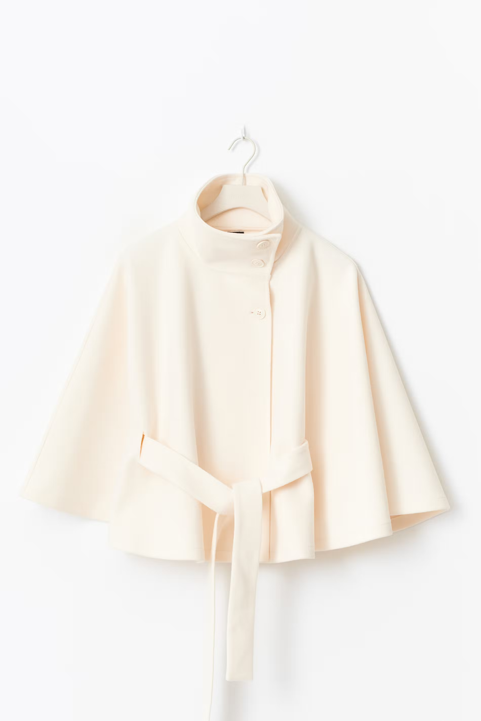 Loreza | Abrigo Elegante para Mujeres con Cinturón y Cuello Alto