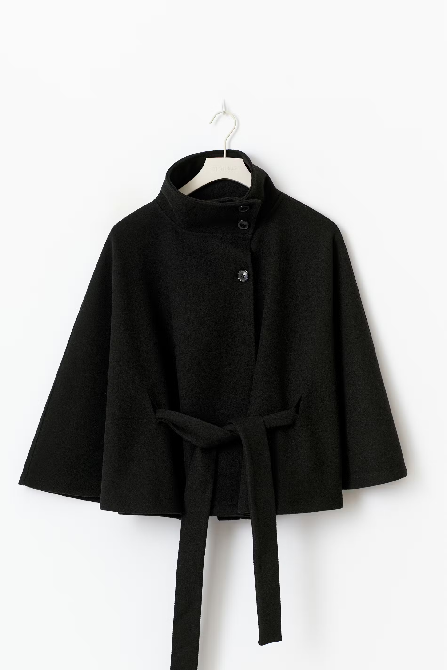 Loreza | Abrigo Elegante para Mujeres con Cinturón y Cuello Alto